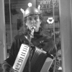 Accordion Player From Another Planet